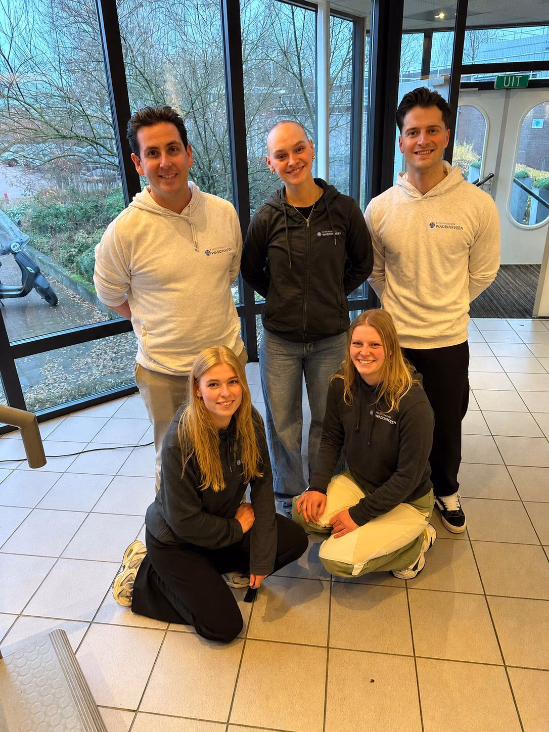 Team van Fysiotherapie Waddinxveen in de praktijk